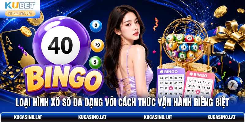 Loại hình xổ số đa dạng với cách thức vận hành riêng biệt Loại hình xổ số đa dạng với cách thức vận hành riêng biệt