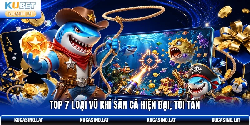 Top 7 loại vũ khí săn cá hiện đại, tối tân Top 7 loại vũ khí săn cá hiện đại, tối tân